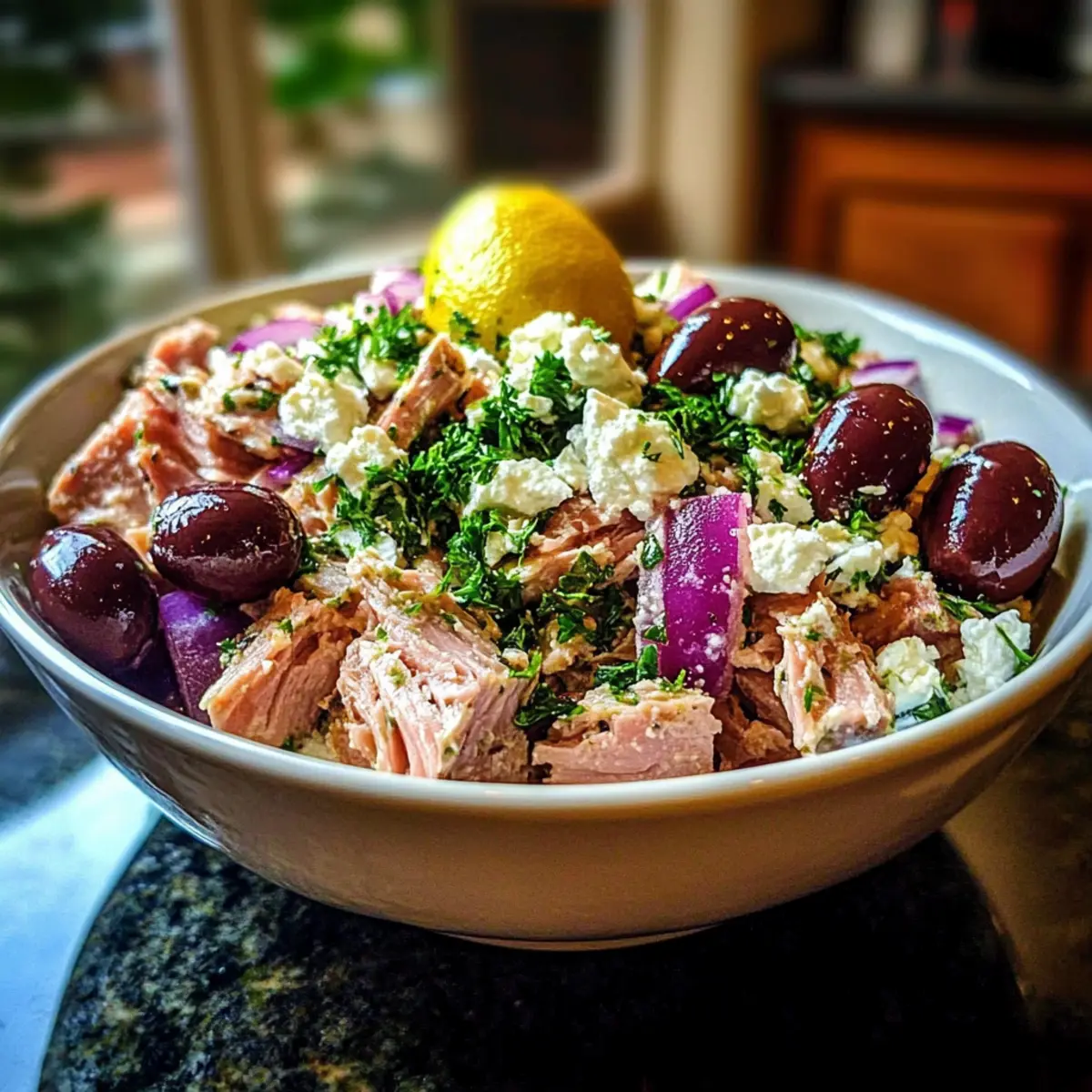Mediterranean Tuna Salad