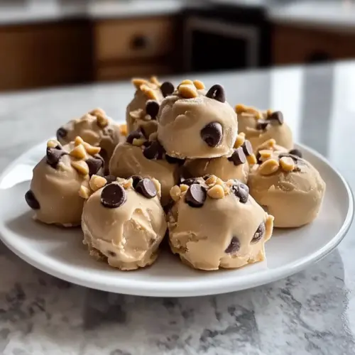 Frozen Greek yogurt peanut butter bites