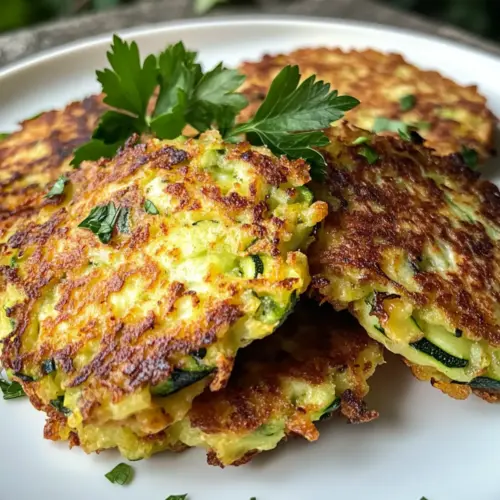 Healthy Zucchini Fritters