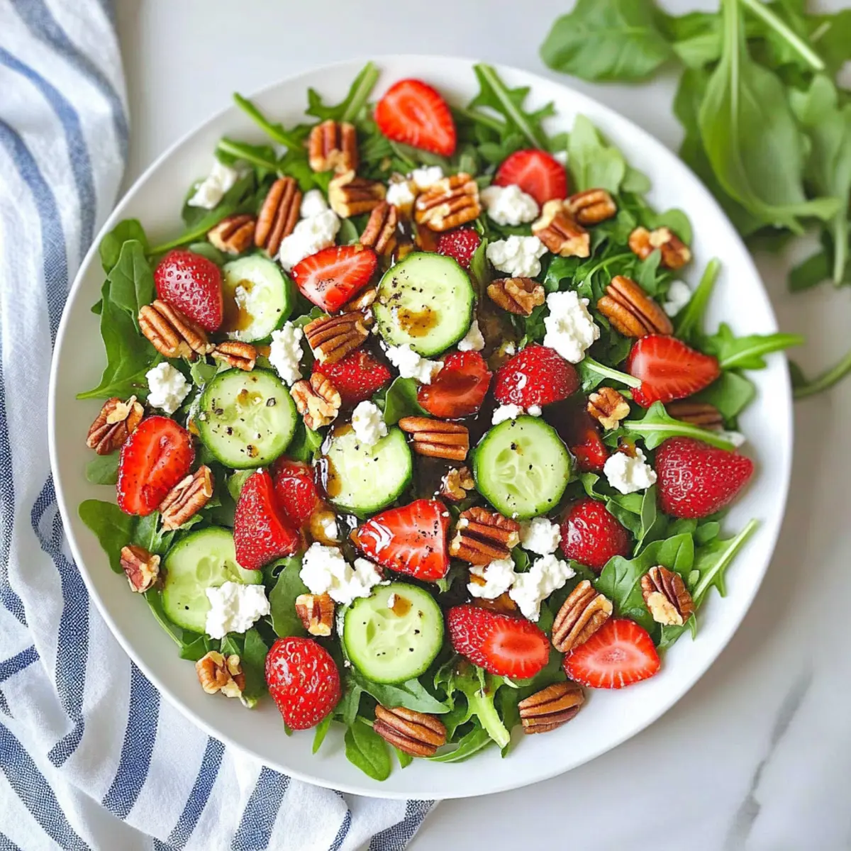 Strawberry Arugula Salad