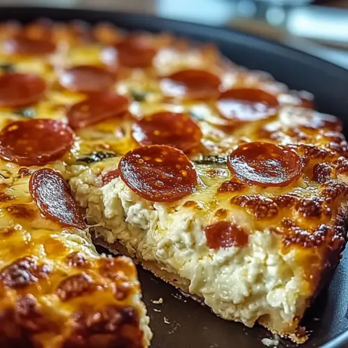 Pizza Style Cottage Cheese Bake