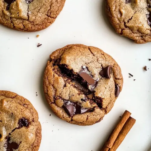 Cinnamon Chocolate Chip Cookies