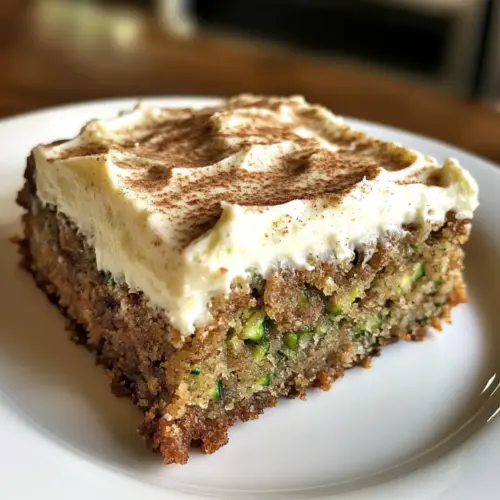 Simple Zucchini Bars