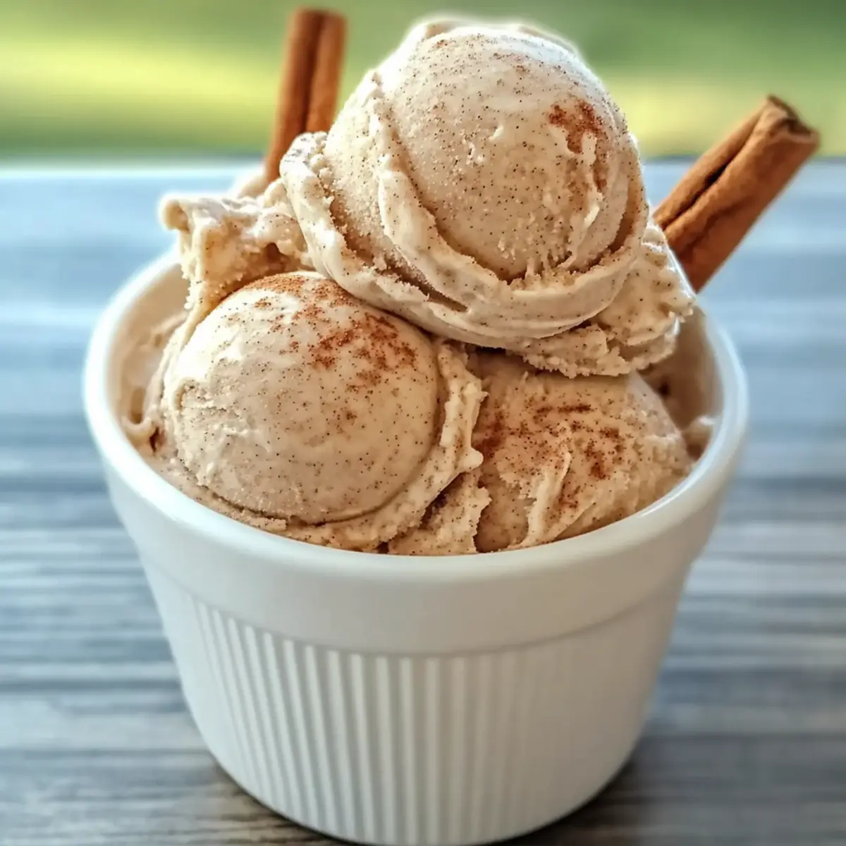 Creamy Brown Sugar Cinnamon Ice Cream