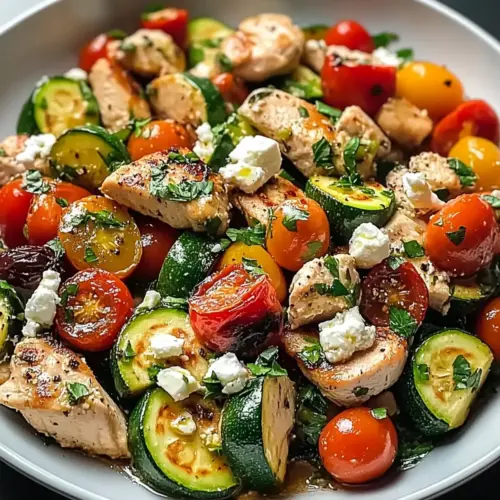 Mediterranean Chicken Stir Fry