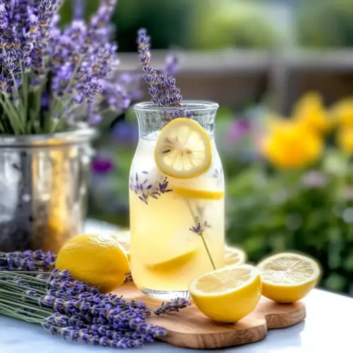 Coconut Lavender Lemonade