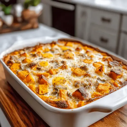Sweet Potato Egg Casserole