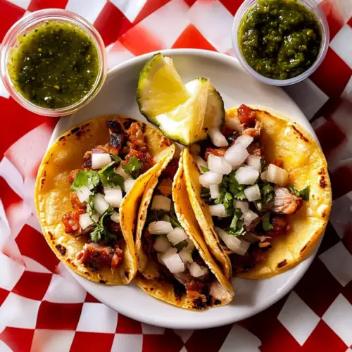 Authentic Tacos al Pastor
