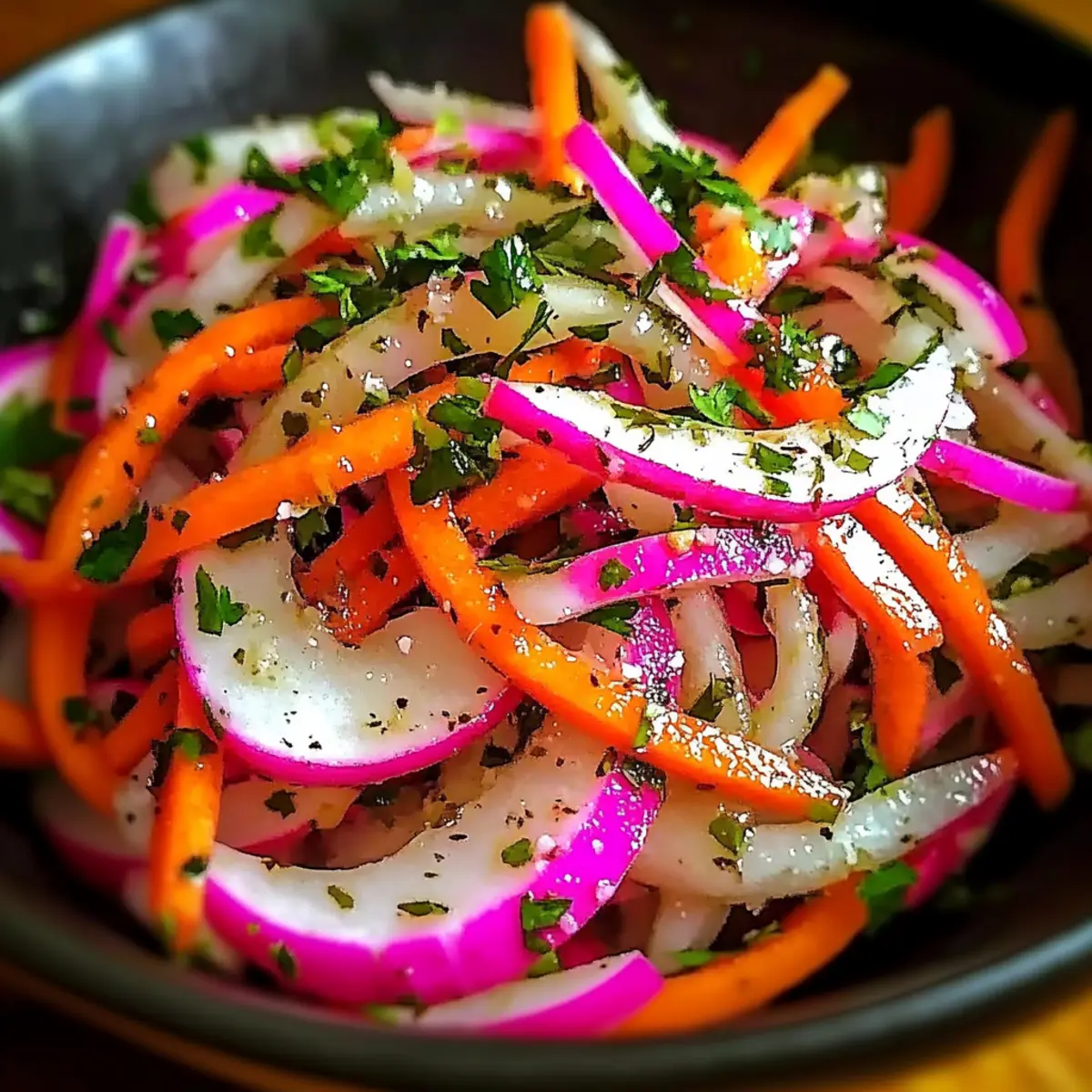 Radish and Carrot Salad