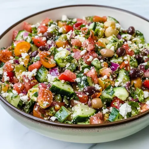 Mediterranean Chopped Salad