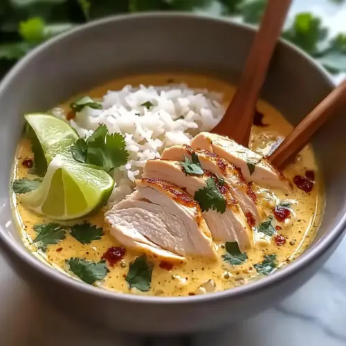 Coconut Chicken Brothy Rice