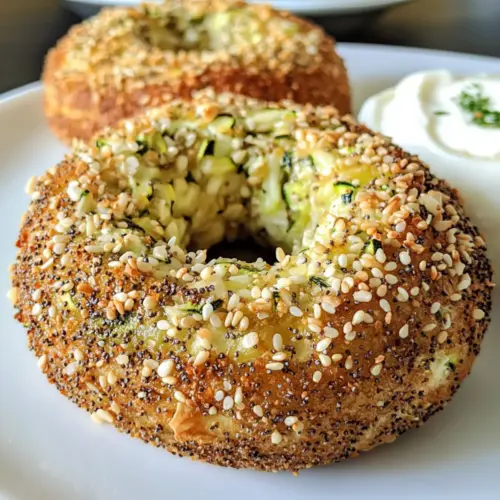 Zucchini Bagels