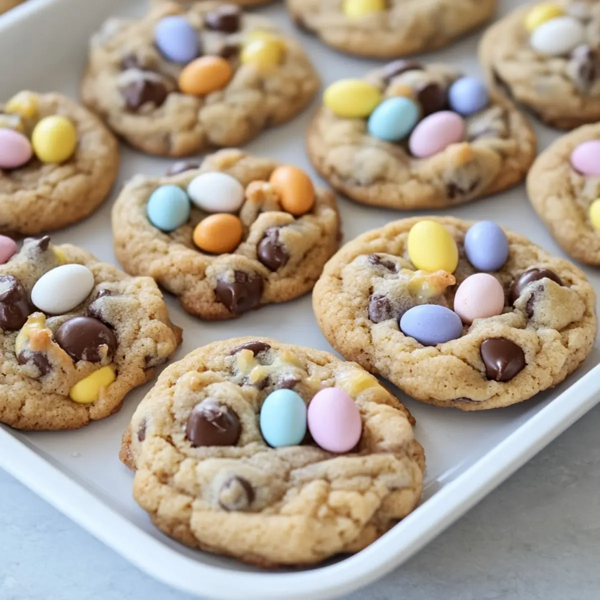Cadbury Egg Cookies