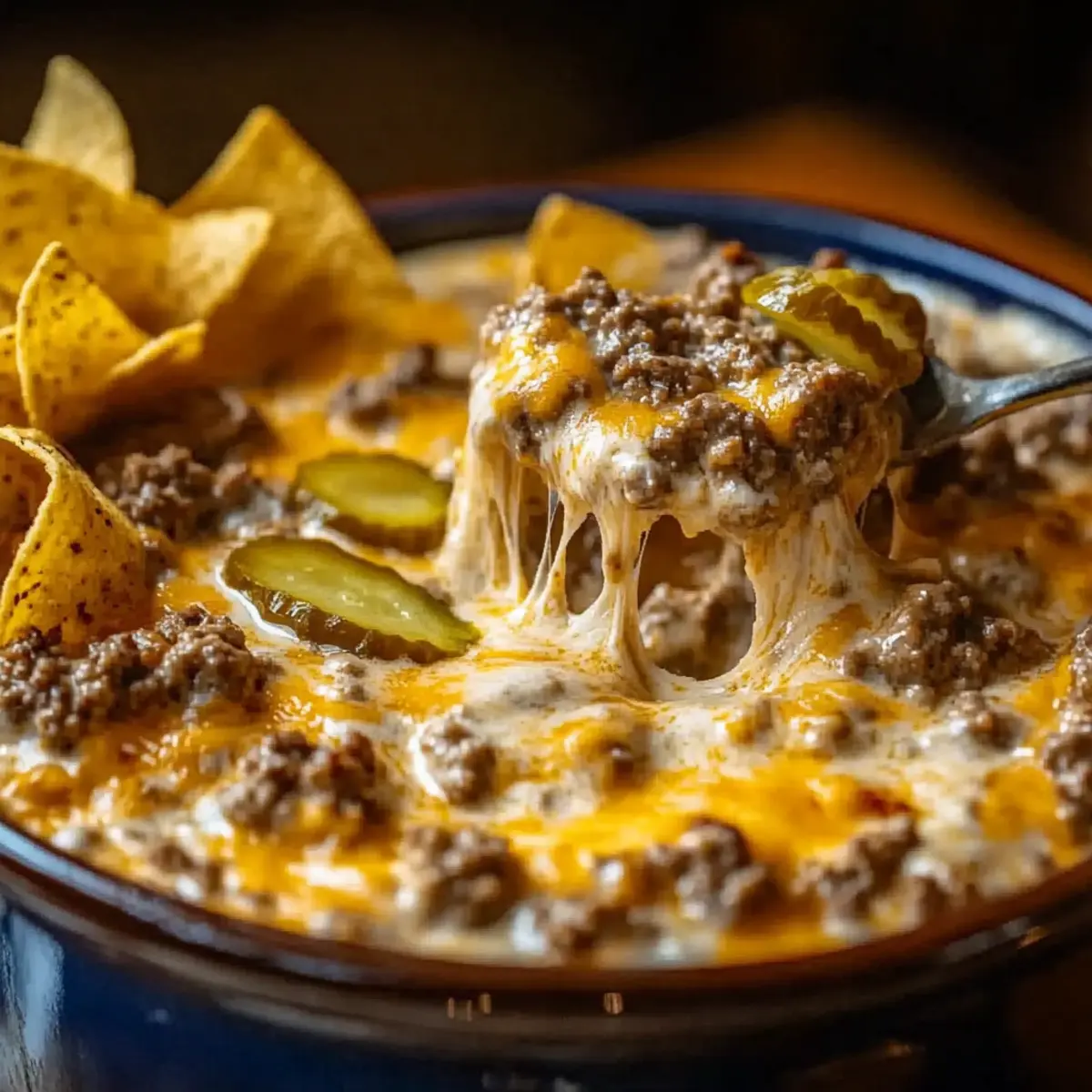 Crockpot Big Mac Dip