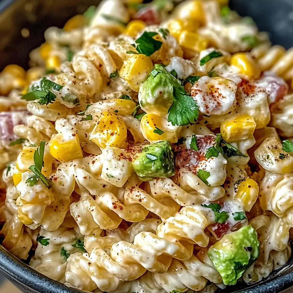 Mexican Street Corn Pasta Salad