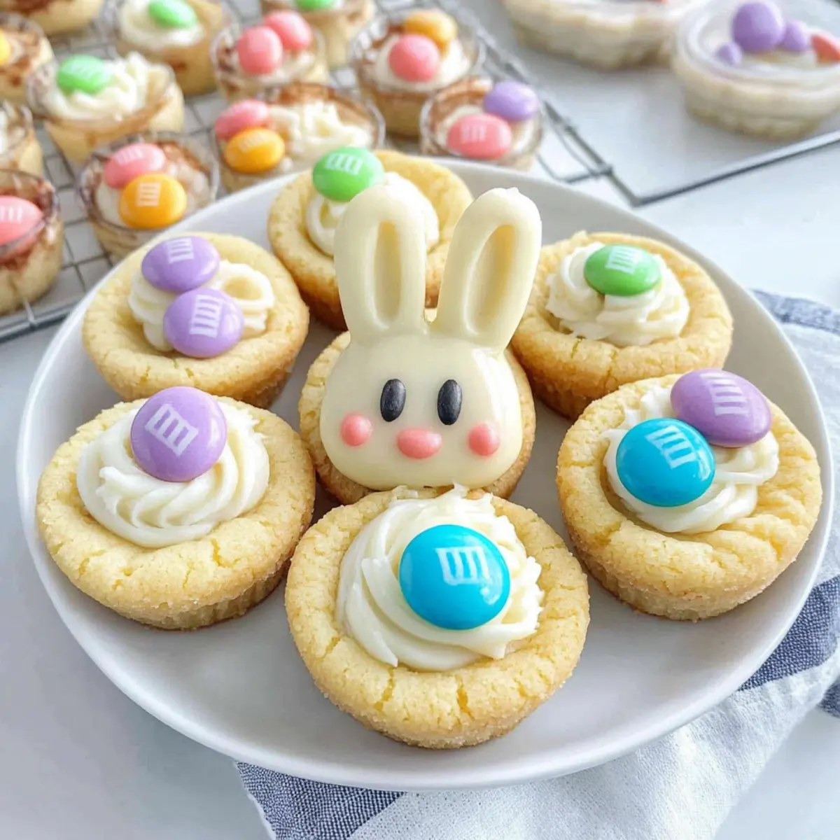 Bunny Sugar Cookie Cups