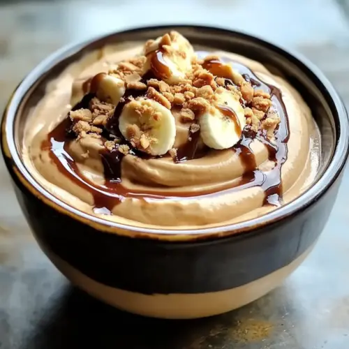 Cottage Cheese Peanut Butter Mousse
