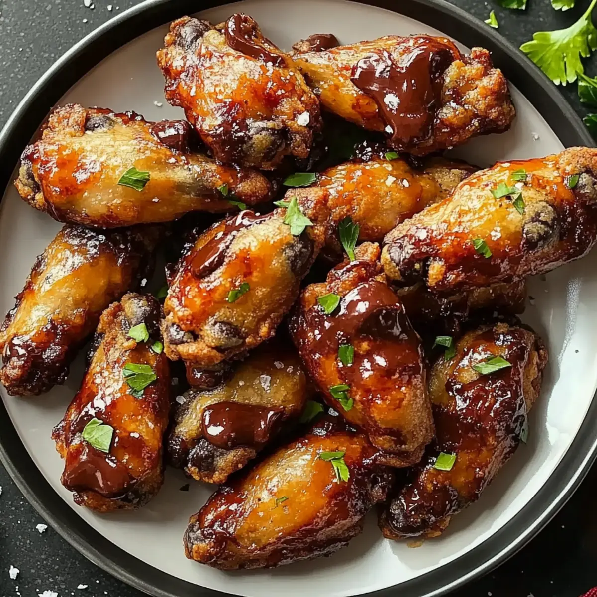 Sweet and Spicy Chicken Wings