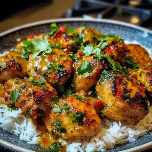 Spicy Brazilian Coconut Chicken