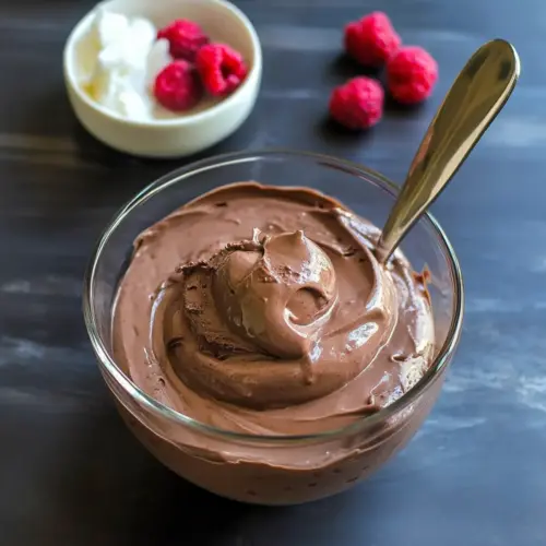 Healthy Chocolate Pudding
