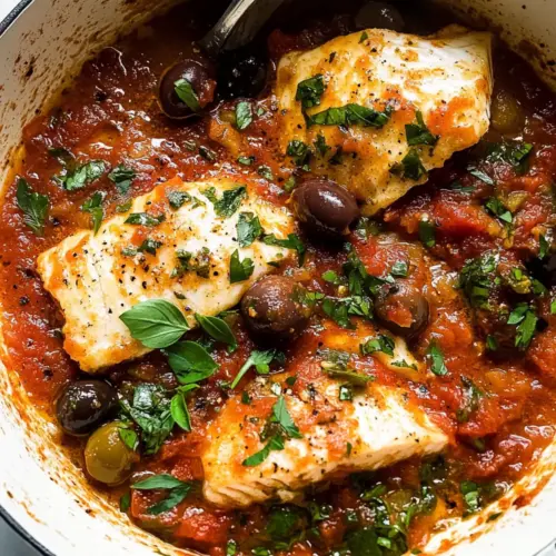 Fish Puttanesca