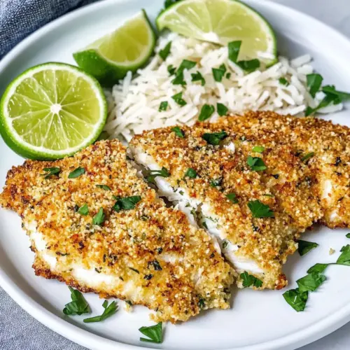 Parmesan Crusted Tilapia