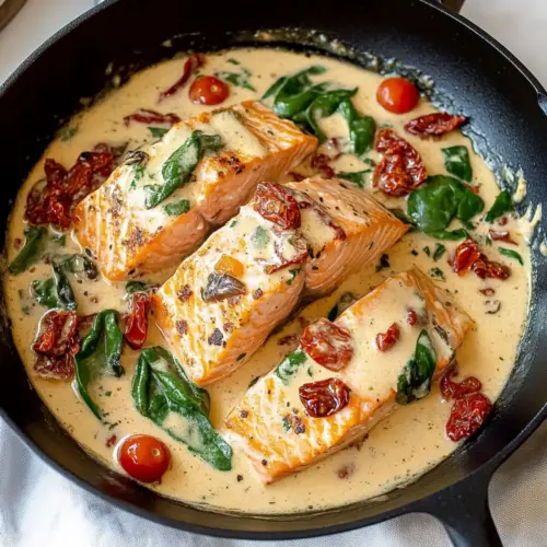 Creamy Tuscan Salmon
