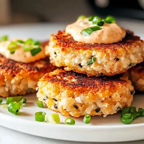 Asian-Style Tuna Cakes with Spicy Mayo