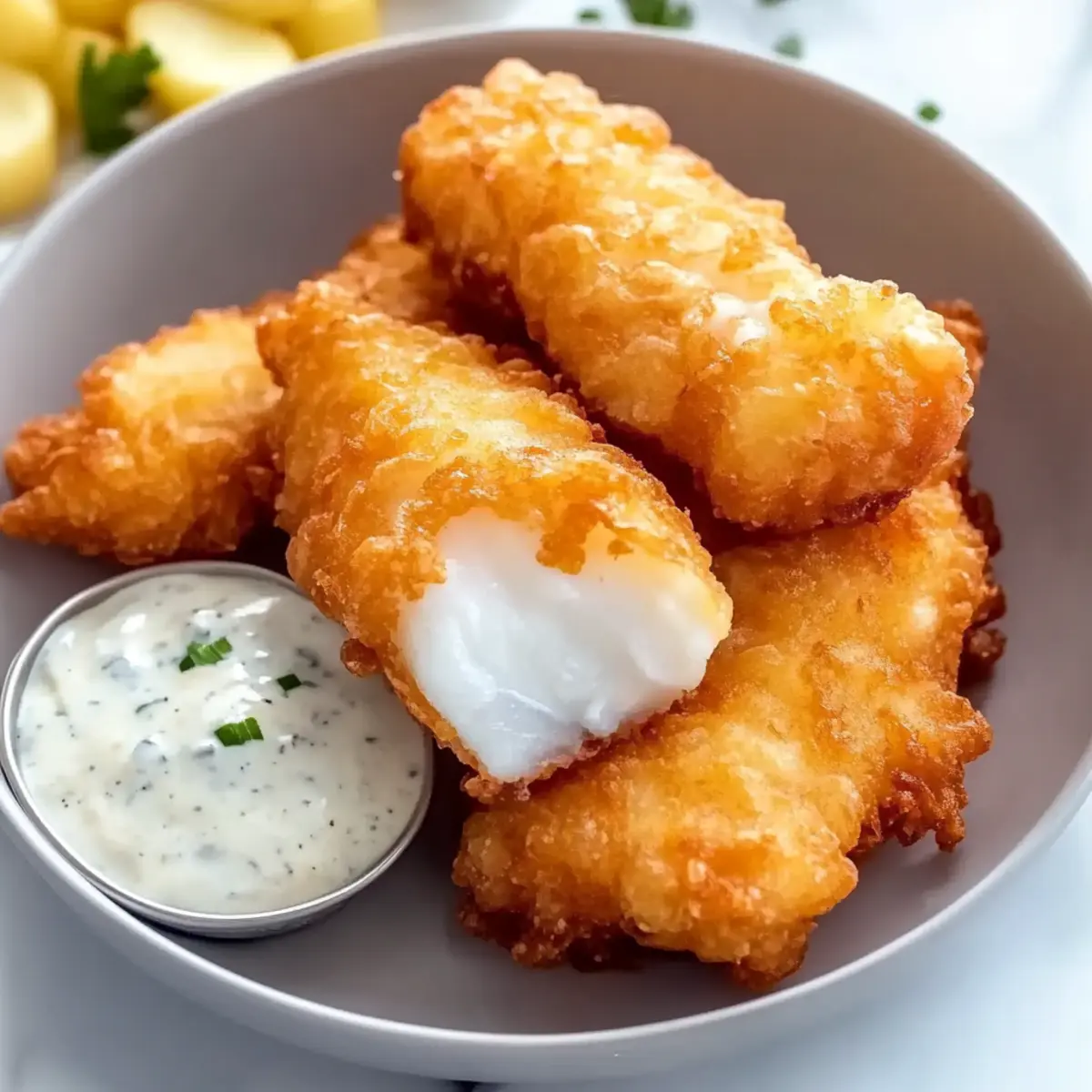 Beer Battered Halibut