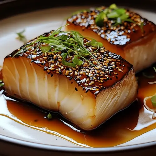 Nobu’s Miso-Marinated Black Cod