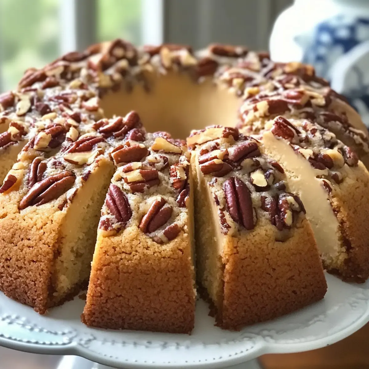Butter Pecan Pound Cake