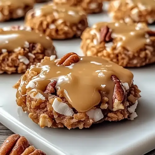 Coconut Pecan Praline Cookies