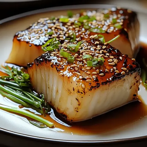 Nobu’s Miso-Marinated Black Cod