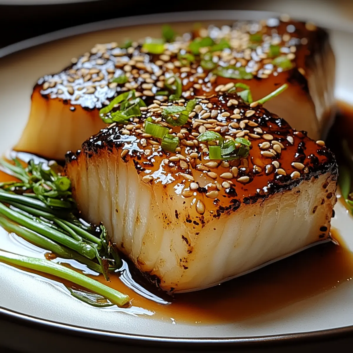 Nobu’s Miso-Marinated Black Cod