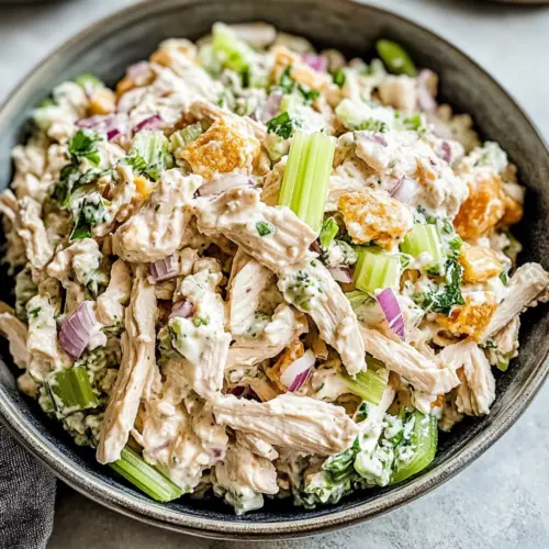 Cottage Cheese Chicken Salad