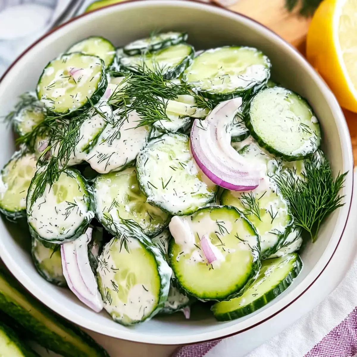 Cucumber Dill Salad