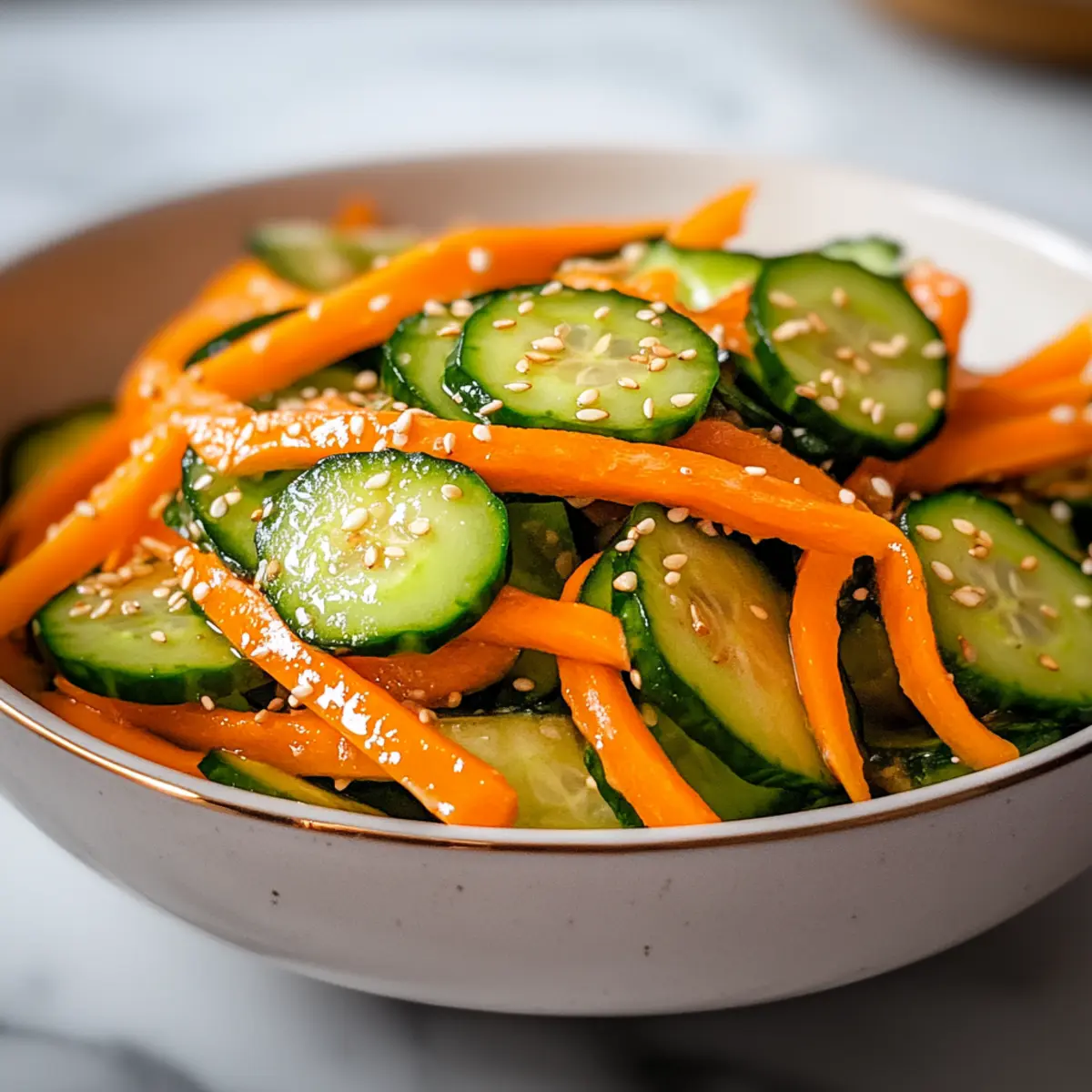 Carrot Cucumber Salad
