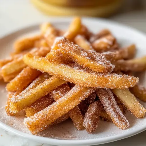 Air Fryer Apple Fries