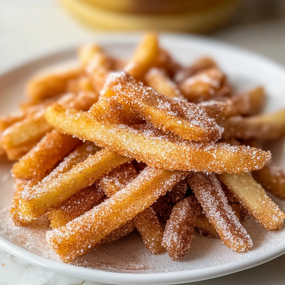 Air Fryer Apple Fries
