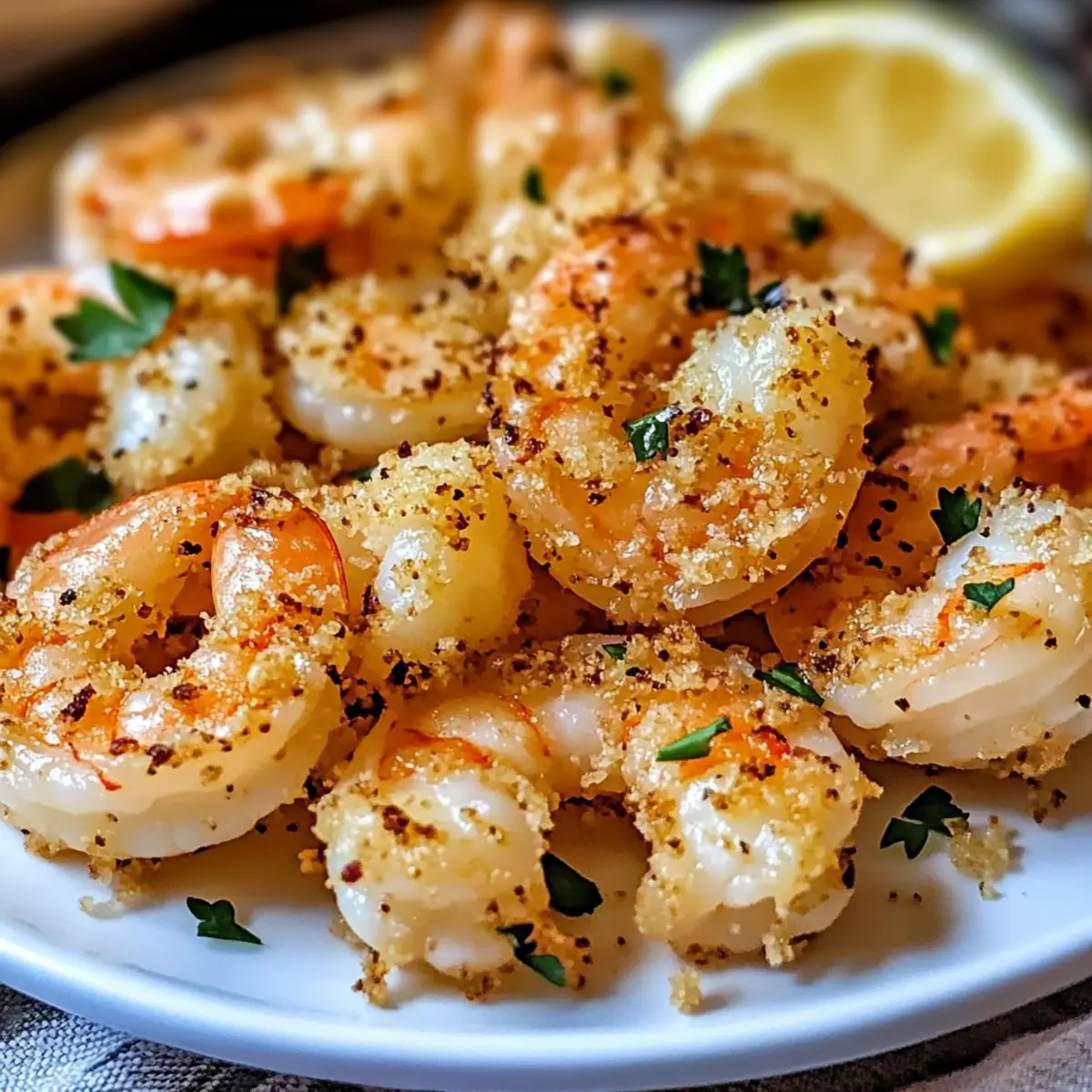 Air Fryer Garlic Parmesan Shrimp
