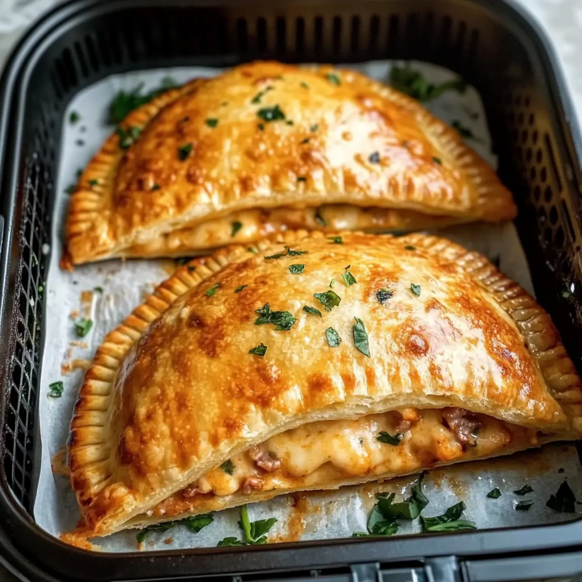 Air Fryer Calzones