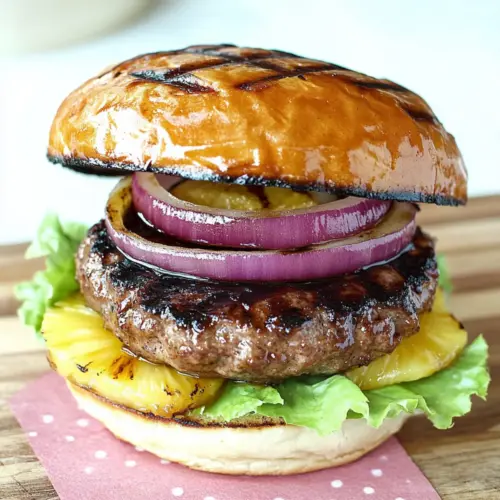 Grilled Teriyaki Burger