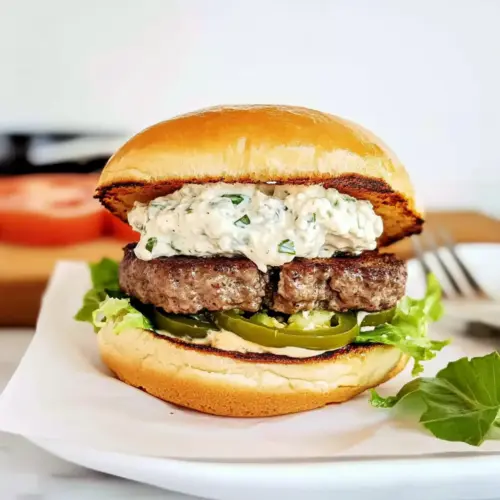 Juicy Jalapeño Popper Burgers