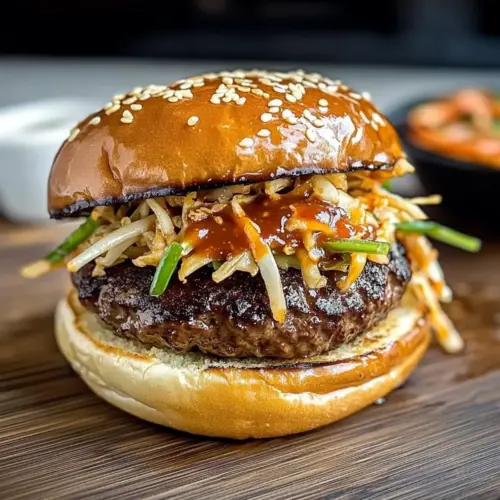 Korean BBQ Burger