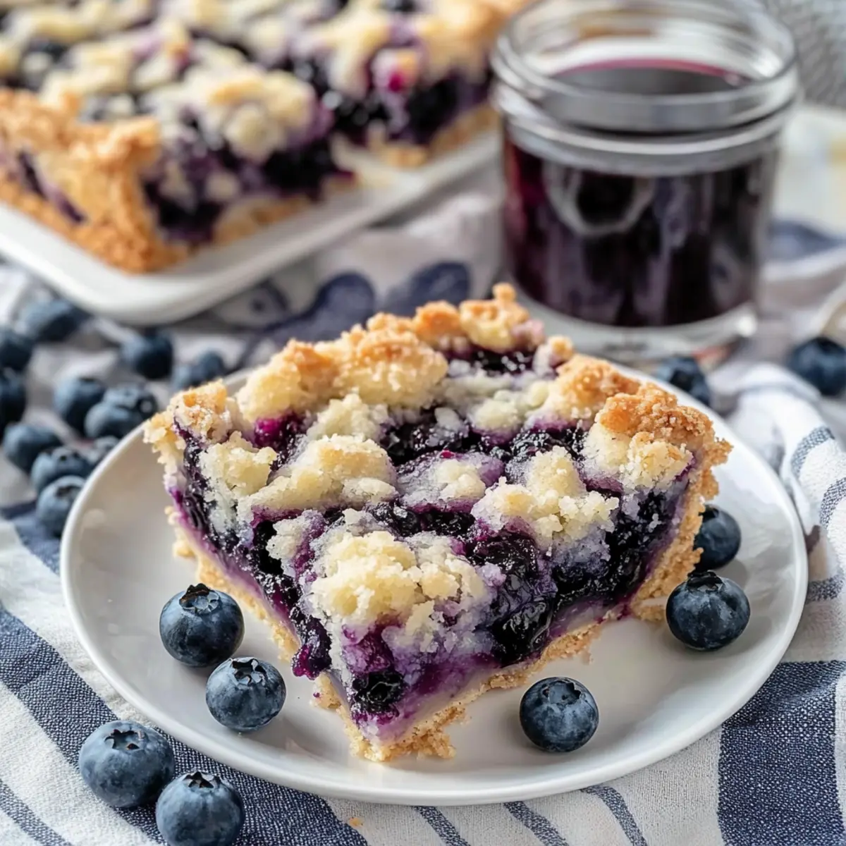 Blueberry Pie Bars