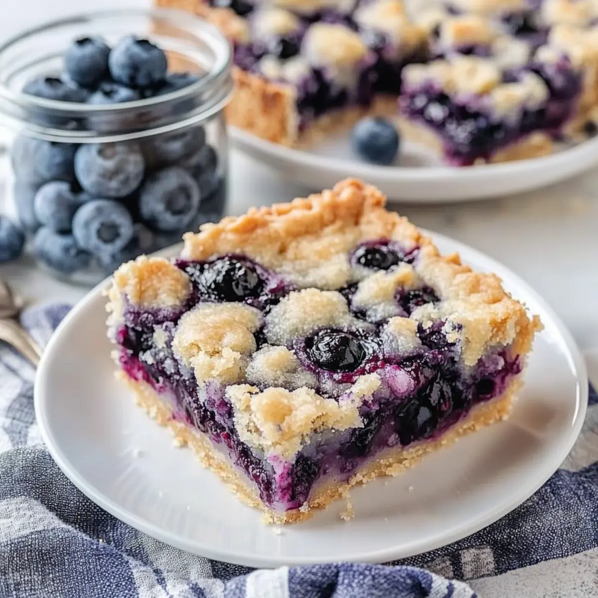 Blueberry Pie Bars