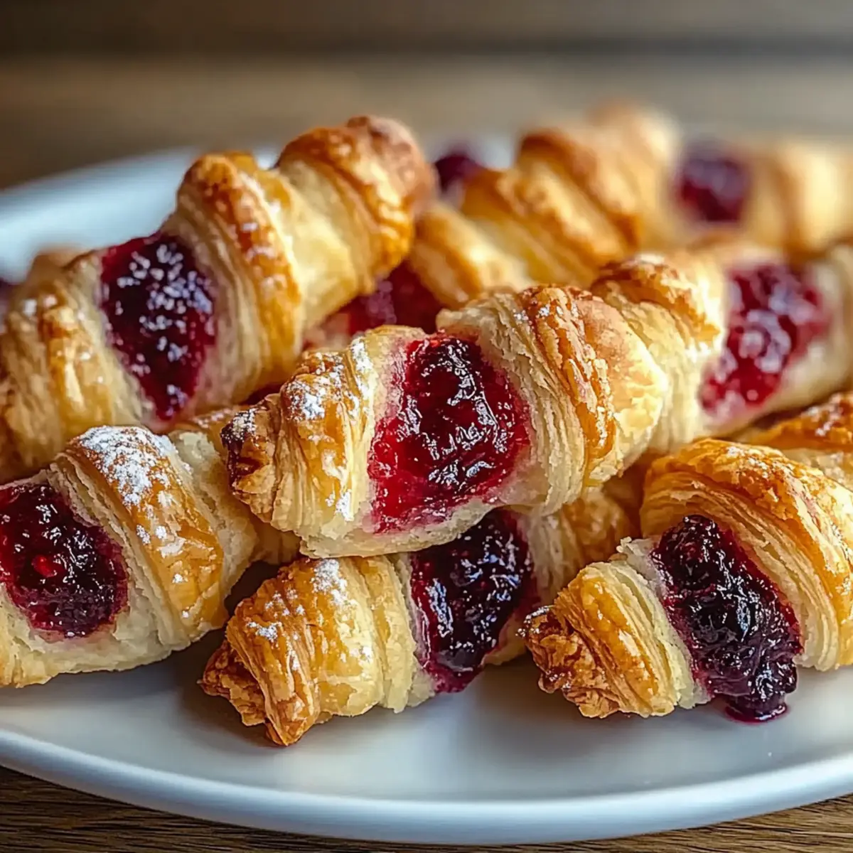 Berry Puff Twists