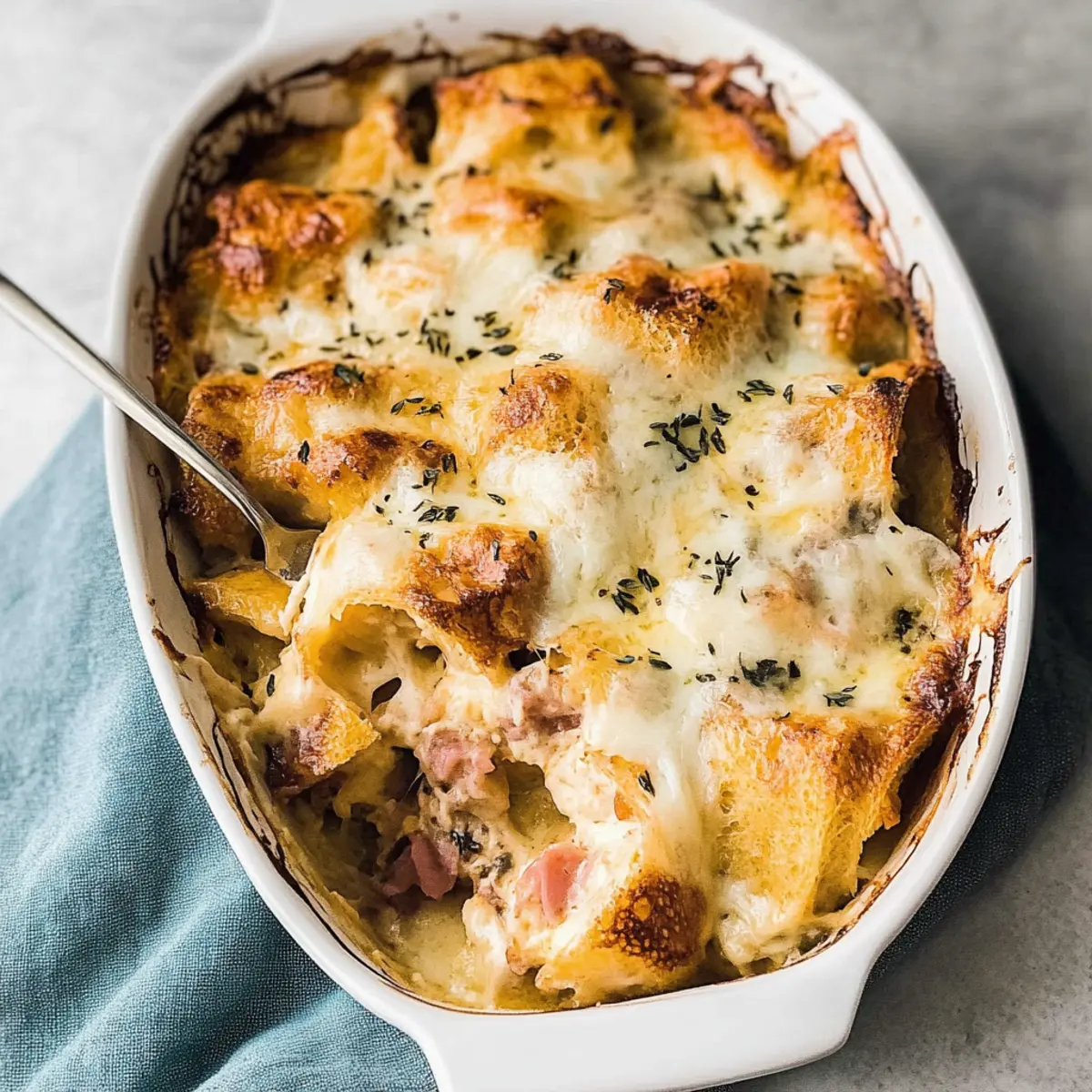 Croque Madame Breakfast Casserole