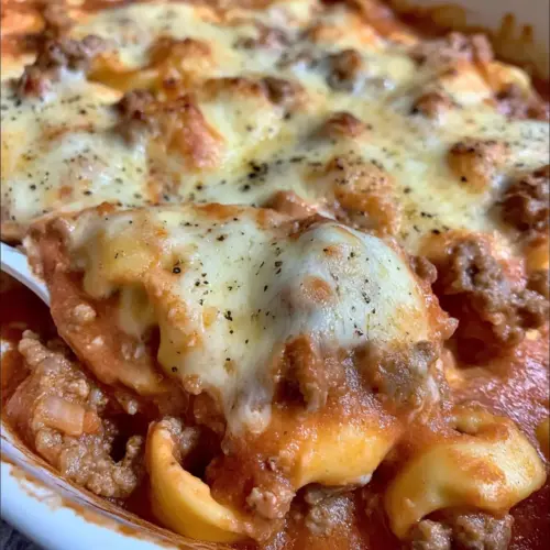 Cheesy Baked Tortellini