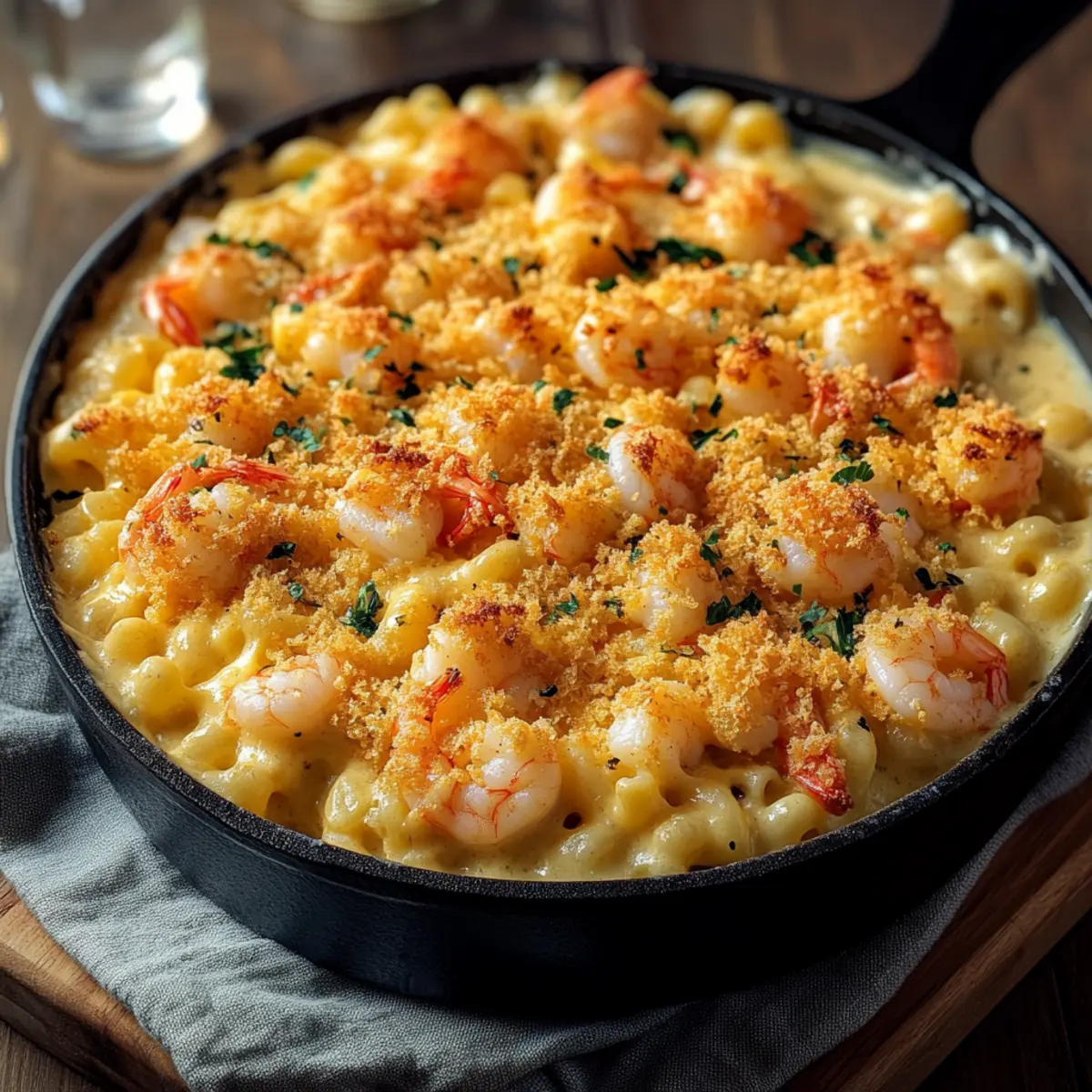 Seafood Mac and Cheese